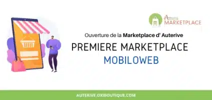 Illustration pour Mobiloweb lance sa première MarketPlace locale